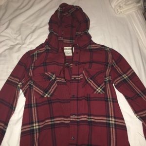 Hoodie flannel